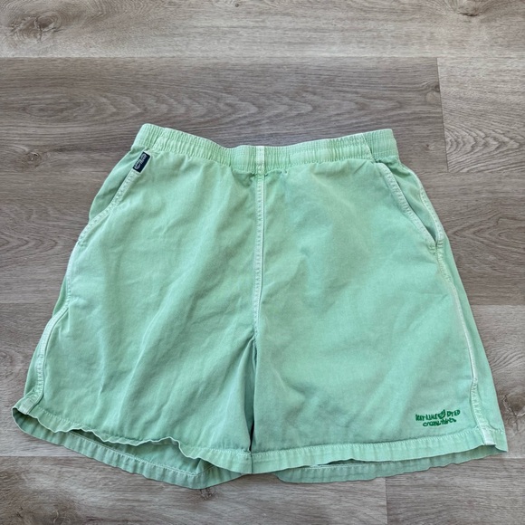 crazy shirts Other - Crazy Shirts Hawaii Key Lime Dyed Shorts Mens Size Small Green Drawstring Cotton